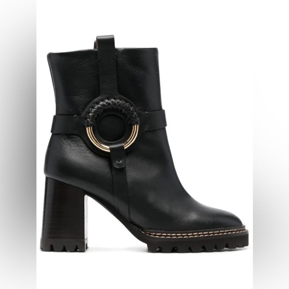 See by Chloé 100mm leather ankle boots Size 39